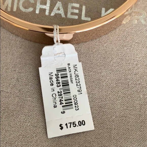 MICHAEL KORS Rose Gold Bling Bracelet